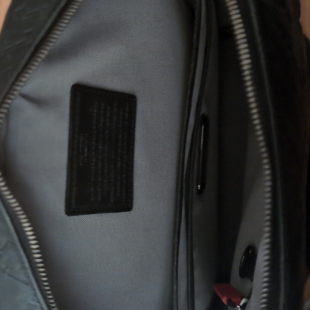 Tumi Medium Size Leather Backpack - image 7